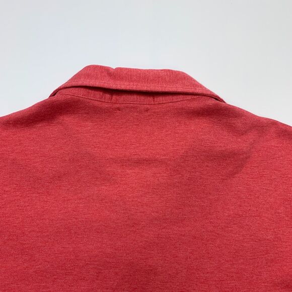 Polo Ralph Lauren Shirt Mens L Large Coral Custom SLIM Fit Cotton Collared *READ - Picture 8 of 10